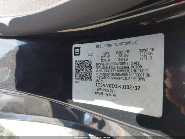 2019 CADILLAC ATS 1G6AA1RX5K0102732 Photo 8