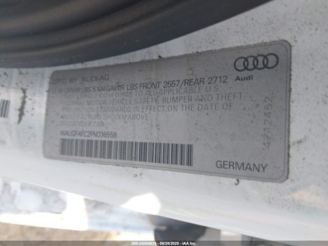2015 AUDI A6 WAUGFAFC2FN036558 Photo 8