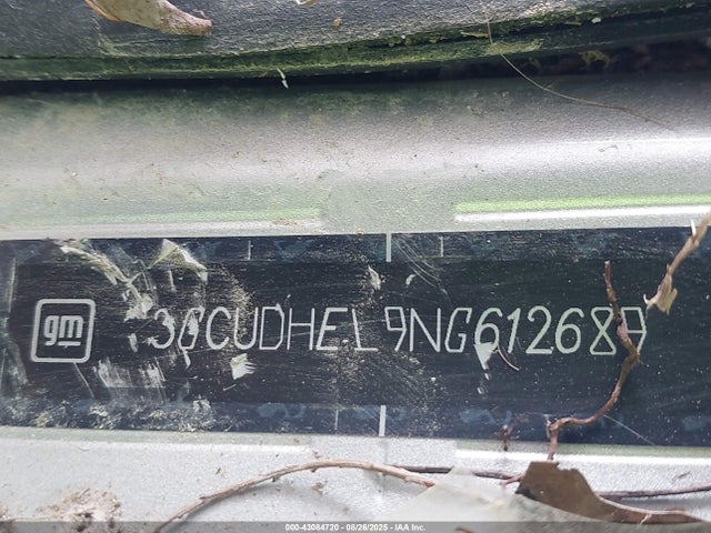 3GCUDHEL9NG612689 Chevrolet Silverado 1500 4wd Short Bed Zr2