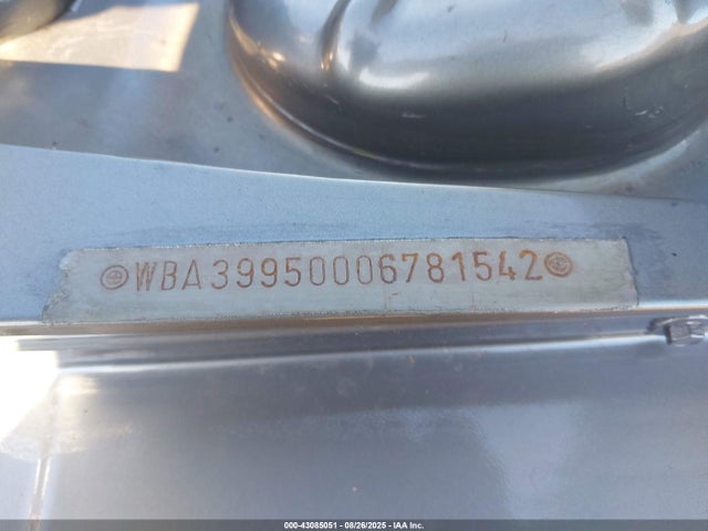 43085051 :رقم المزاد ، WBA39950006781542 vin ، 1999 Bmw Unknown مزاد بيع