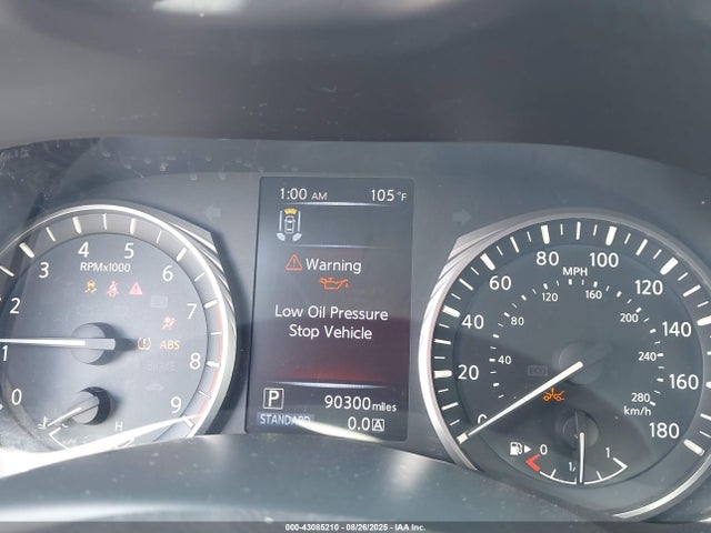 JN1EV7BP4MM702222 Infiniti 3.0l t