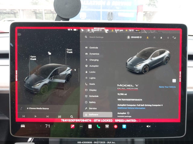 Tesla Model Y 2024 7SAYGDEF5RF094574 Image 7