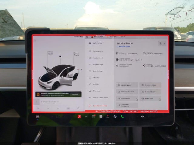 2021 TESLA MODEL Y 5YJYGAEE6MF255445 Photo 6