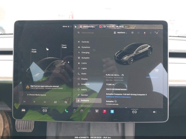 2021 TESLA MODEL 3 5YJ3E1EB9MF961816 Photo 6