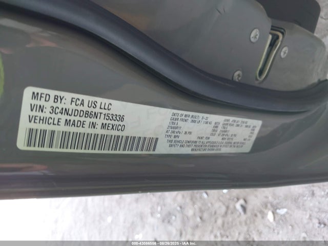 3C4NJDDB6NT153336 Jeep 2022