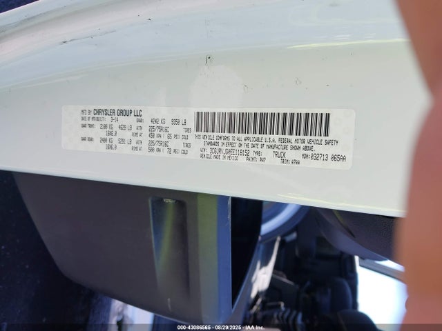 RAM Promaster 3500 2014 3C6URVJG0EE118152 Image 9
