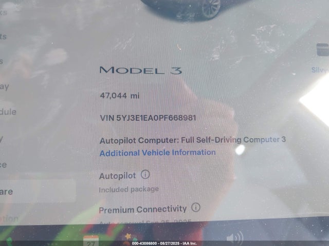 Tesla MODEL 3 2023 5YJ3E1EA0PF668981 Image 18