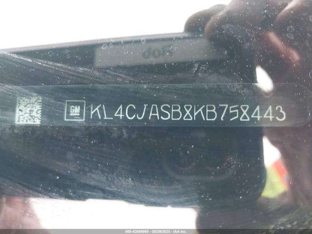 Buick luv: mfi, variable valve timing, alum, e85 max 2019 KL4CJASB8KB758443 Image 9