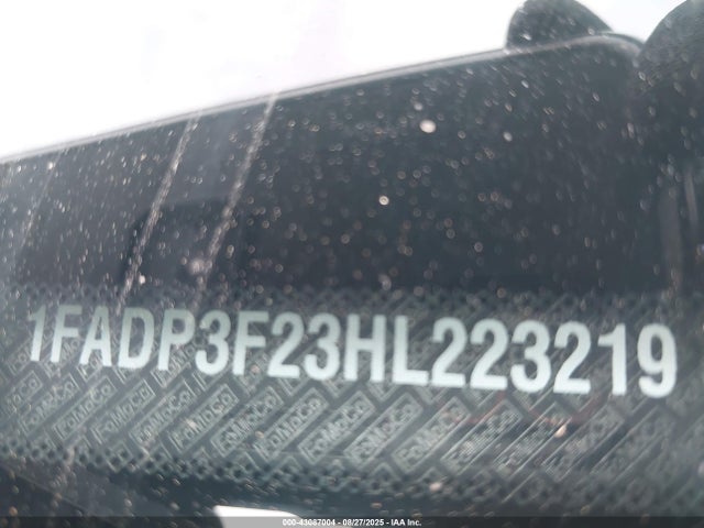 Ford 2.0l gdi 2017 1FADP3F23HL223219 Image 16