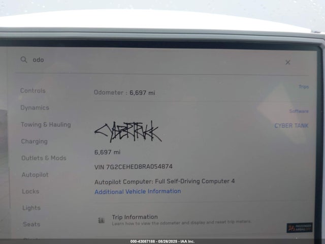 2024 TESLA CYBERTRUCK 7G2CEHED8RA054874 Photo 6