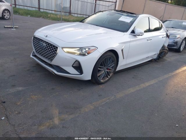 2019 GENESIS G70 KMTG34LE3KU021930 Photo 1