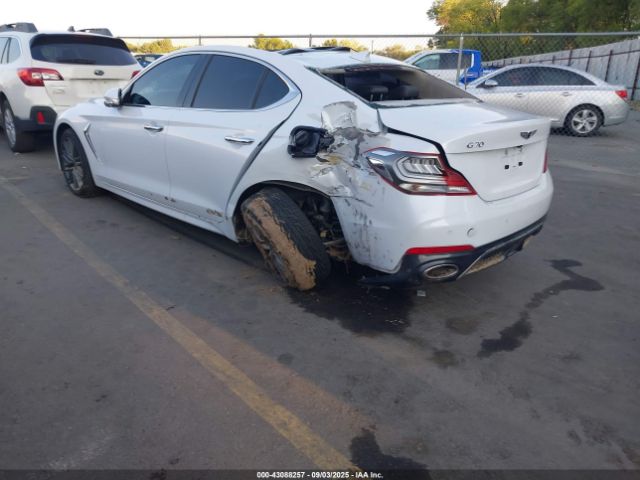 2019 GENESIS G70 KMTG34LE3KU021930 Photo 2