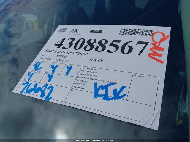 JN8AT2MV5KW386352 Nissan 2019