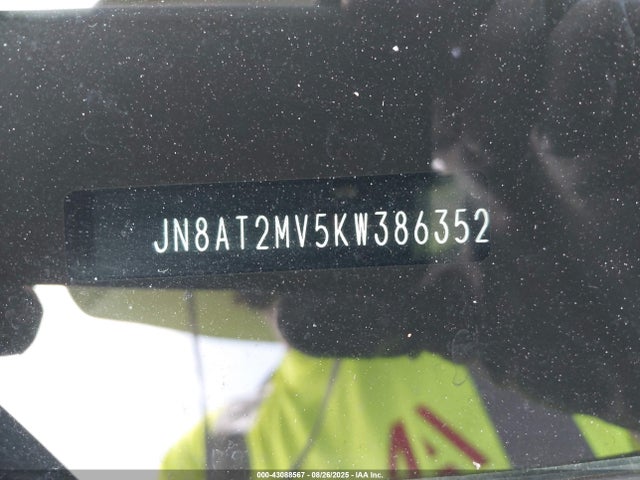 JN8AT2MV5KW386352 Nissan 2019
