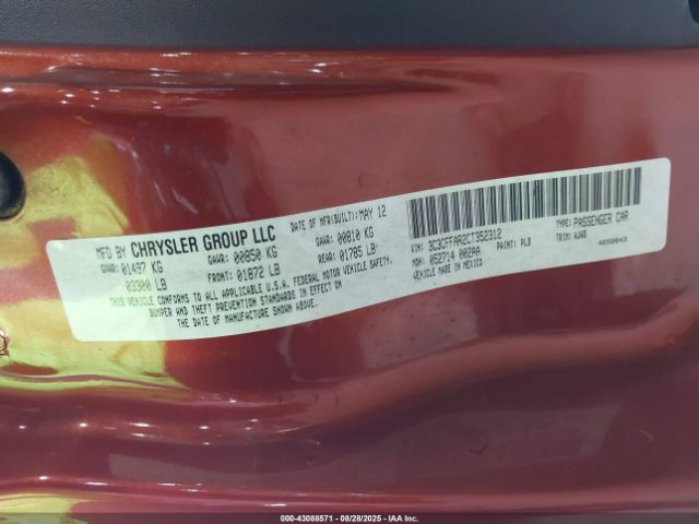 2012 FIAT 500 3C3CFFAR2CT352312 Photo 8