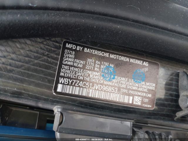 2018 BMW I3 WBY7Z4C51JVD96853 Photo 8