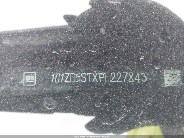 1G1ZD5STXPF227843 Chevrolet lfv