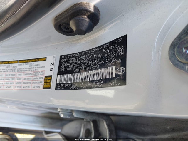 Toyota 2zr-fxe, 1vm 2023 JTDBCMFE6P3002581 Image 9