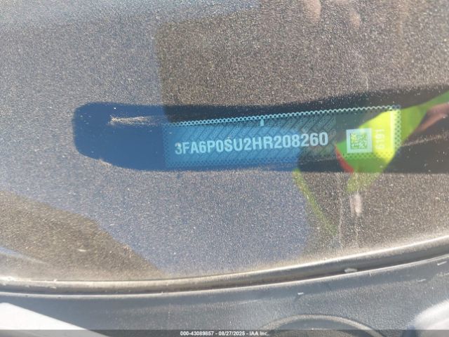 2017 FORD FUSION ENERGI 3FA6P0SU2HR208260 Photo 8