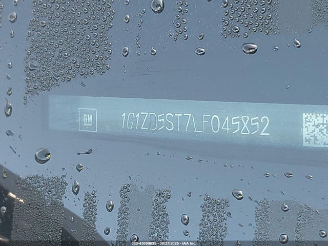 Chevrolet lfv - direct injection, variable valve timing, gen 1 2020 1G1ZD5ST7LF045852 Image 9