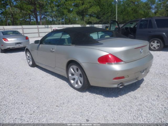 2007 BMW 650I WBAEK13527CN80239 Photo 2