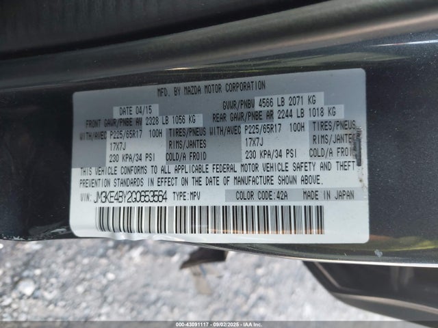 JM3KE4BY2G0653564 Mazda py