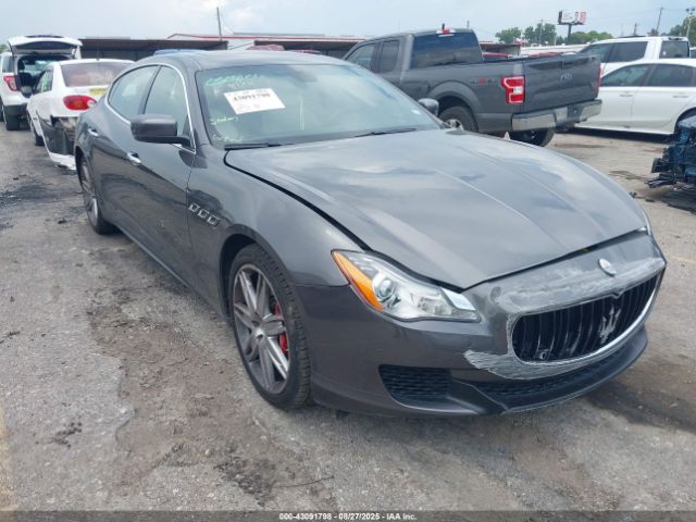 2015 MASERATI QUATTROPORTE ZAM56RRA7F1135415