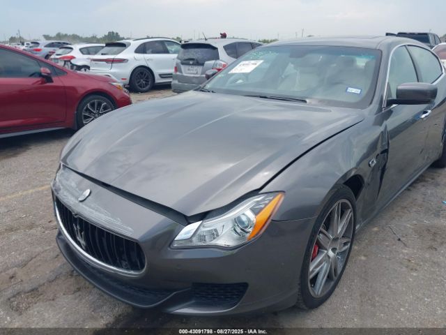 2015 MASERATI QUATTROPORTE ZAM56RRA7F1135415 Photo 1