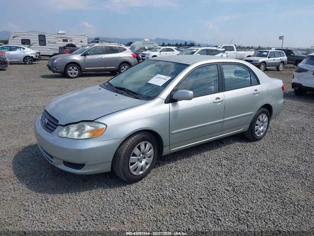43091944 :رقم المزاد ، JTDBR32E930033155 vin ، 2003 Toyota Corolla Le مزاد بيع