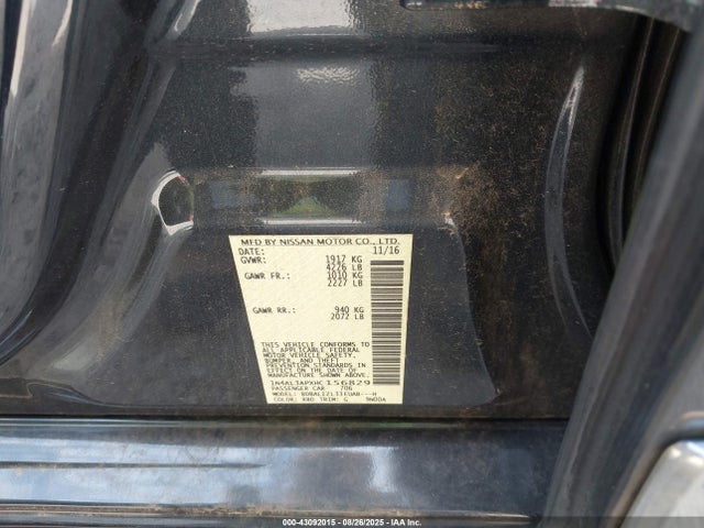 1N4AL3APXHC156829 Nissan Altima