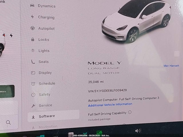 5YJYGDEE6LF009429 Tesla Model Y