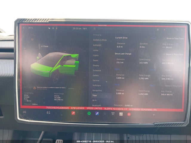 2025 TESLA CYBERTRUCK 7G2CEHEDXSA069320 Photo 6