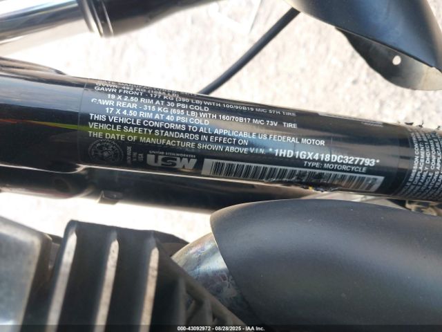 2013 HARLEY-DAVIDSON FXDB 1HD1GX418DC327793 Photo 9