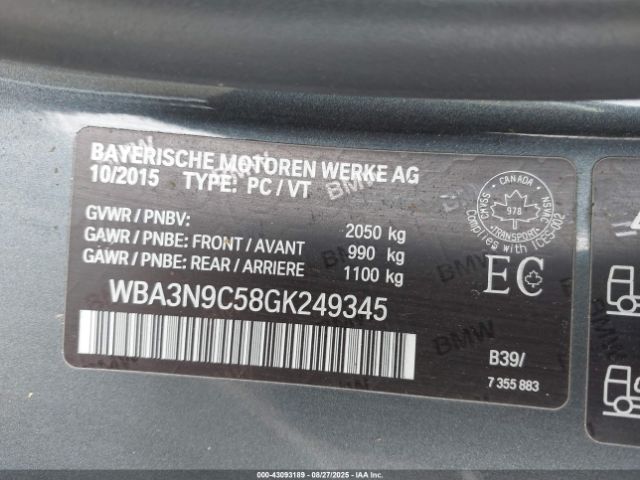 2016 BMW 428I WBA3N9C58GK249345 Photo 8