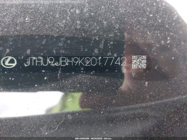 JTHU9JBH9K2017742 Lexus m20a-fxs, 3nm, 1mm