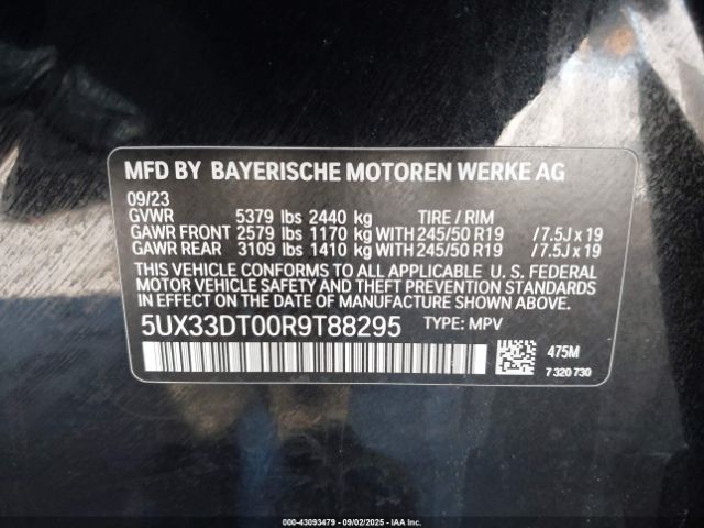 2024 BMW X4 5UX33DT00R9T88295 Photo 8