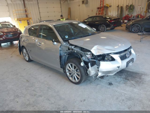 2012 LEXUS CT 200H JTHKD5BH5C2080691