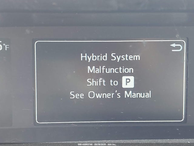 JTDKAMFU6N3174247 Toyota 2zr-fxe,1nm