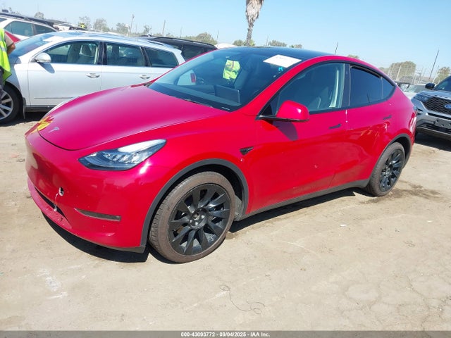 2022 TESLA MODEL Y 7SAYGDEE6NF481264 Photo 1