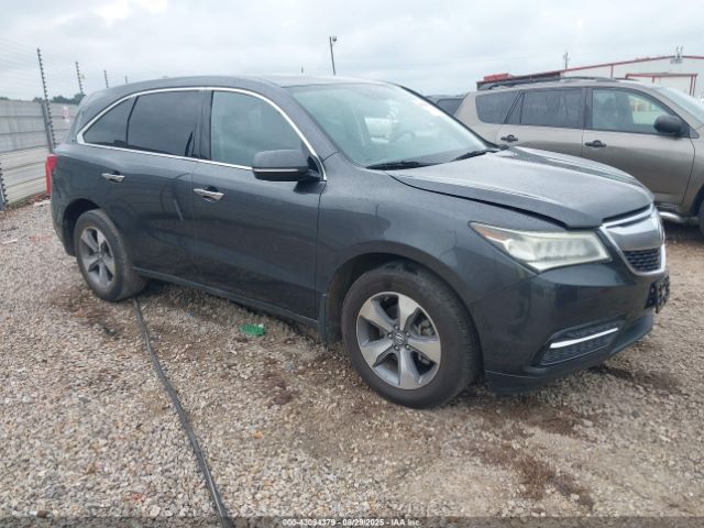 2014 ACURA MDX 5FRYD3H28EB012340 Photo 0