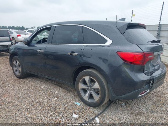 2014 ACURA MDX 5FRYD3H28EB012340 Photo 2