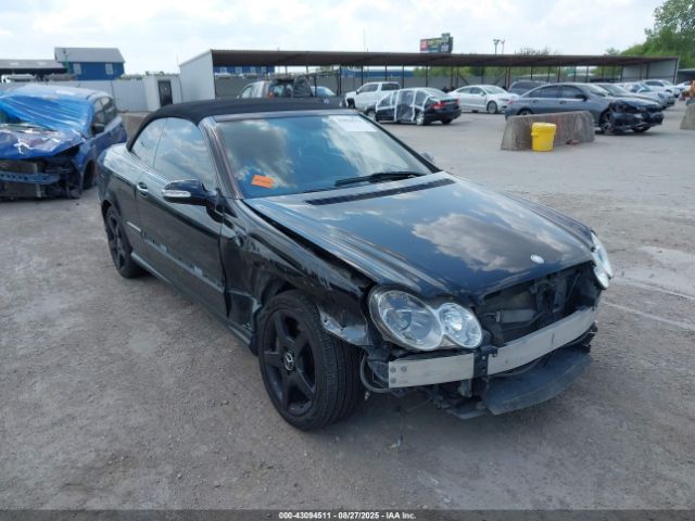 2005 MERCEDES-BENZ CLK 500 WDBTK75J25F144377