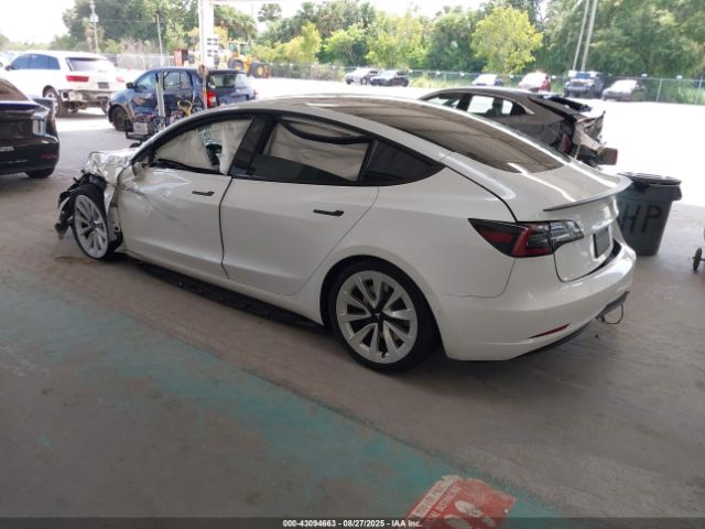 2022 TESLA MODEL 3 5YJ3E1EB5NF254066 Photo 2