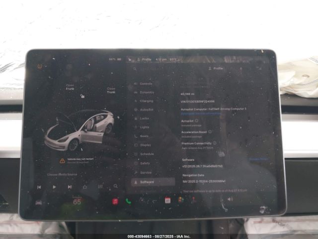 2022 TESLA MODEL 3 5YJ3E1EB5NF254066 Photo 6