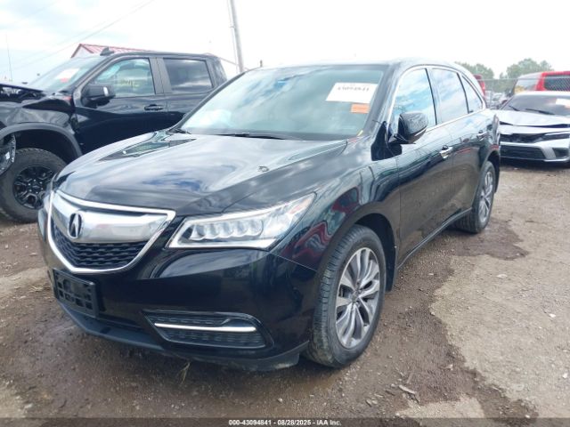 2014 ACURA MDX 5FRYD4H6XEB026040 Photo 1