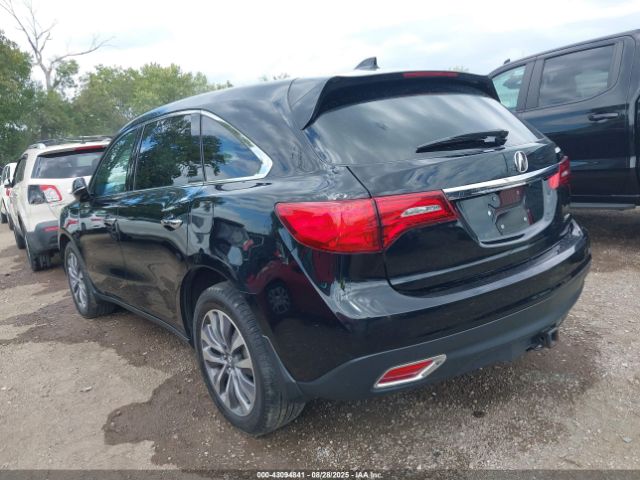 2014 ACURA MDX 5FRYD4H6XEB026040 Photo 2