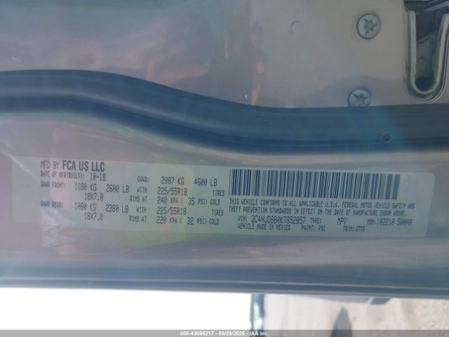 2019 JEEP COMPASS 3C4NJDBB0KT652857 Photo 8