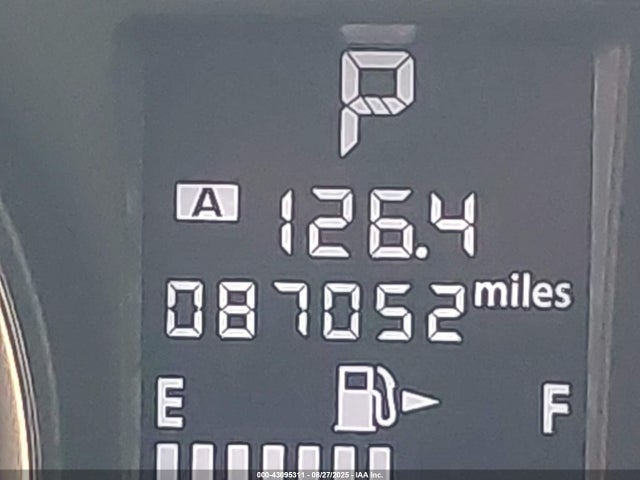 JF2GPACC4F8273282 Subaru 2.0l naturally aapirated
