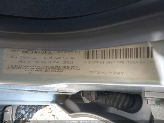 ZAM57RTA8E1095317 Maserati m156b