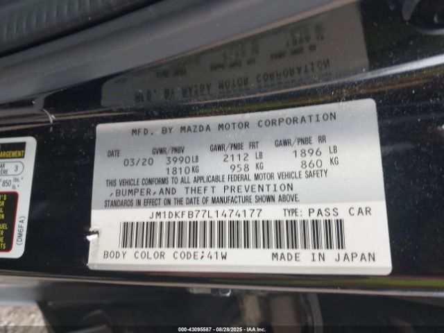 2020 MAZDA CX-3 JM1DKFB77L1474177 Photo 8